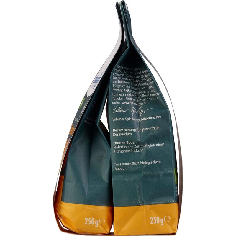 Mix de Faina pentru Cheescake Fara Gluten Bio 500 grame Spielberger