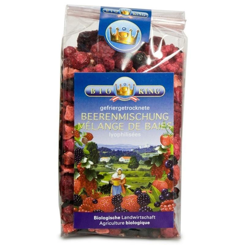 Mix de Fructe Liofilizate Bio 40 grame Bio King