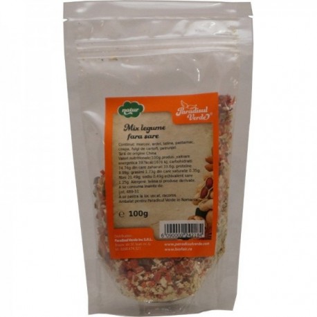 Mix de Legume Fara Sare 100 grame Paradisul Verde
