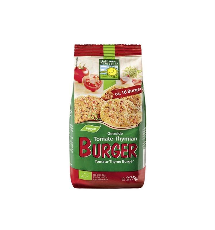 Mix Ecologic cu Cereale, Rosii si Cimbru pentru Burgeri Vegan Bohlsener Pronat 275gr