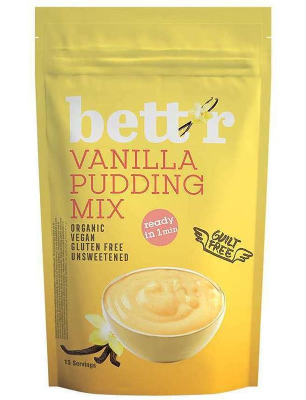 Mix pentru Budinca cu Vanilie Bio 150 grame Bett'r