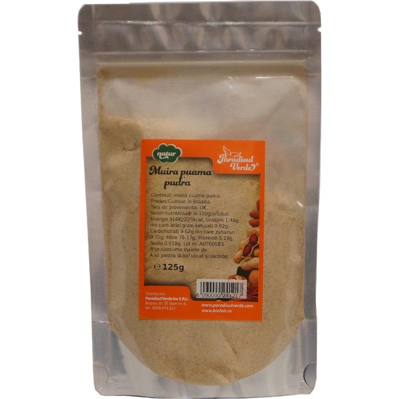 Muira Puama Pudra Paradisul Verde Et 125gr