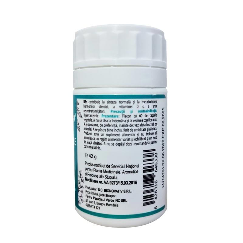 Multiminerale si Vitamine 60 capsule Paradisul Verde