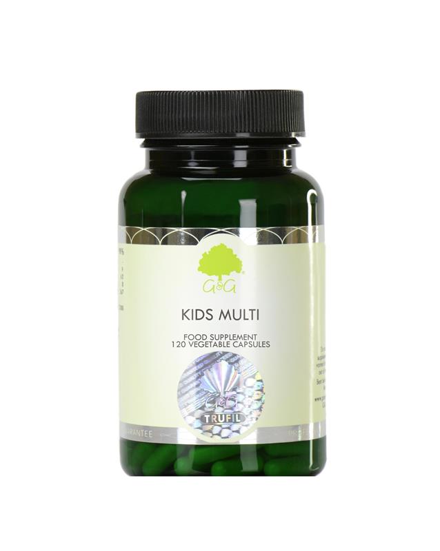 Multivitamine si Minerale pentru Copii Kid's Multi 120cps G&G