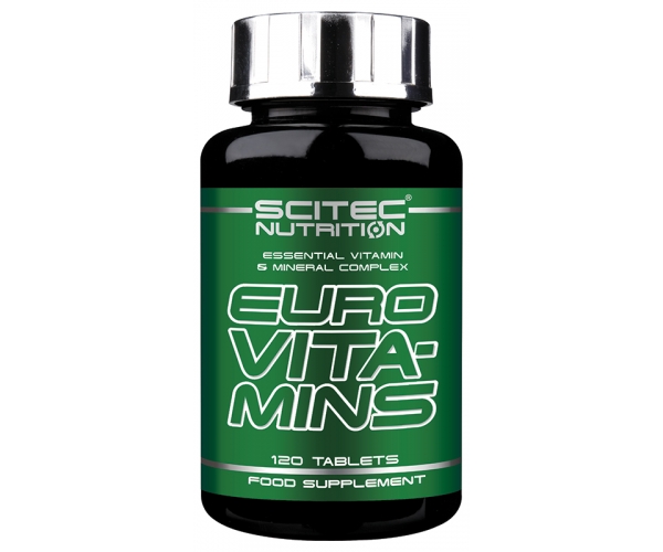 Multivitamine si Multiminerale Euro Vitamins 120 tablete Scitec Nutrition