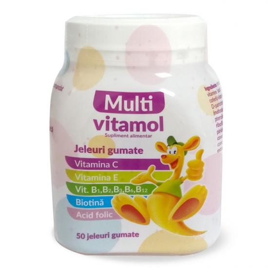 Multivitamol +4 ani 50 bucati jeleuri Zdrovit