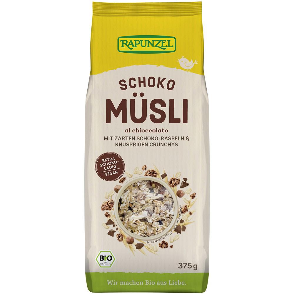 Musli Bio cu Amarant si Ciocolata  Rapunzel 375gr