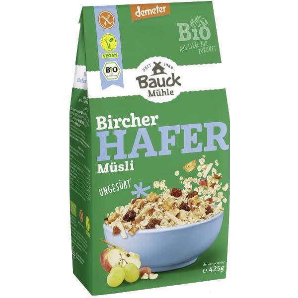 Musli Bircher Fara Gluten Demeter Eco 425 grame BauckHof