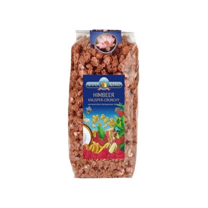 Musli Crocant cu Zmeura Bio 375 grame Bio King