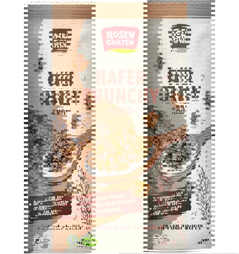 Musli Crunchy din Ovaz cu Cacao 350 grame Rosen Garten