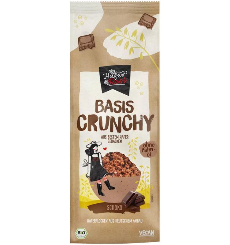 Musli Crunchy din Ovaz cu Ciocolata Bio 350 grame Rosen Garten