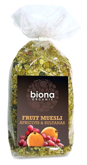 Musli cu Stafide si Caise Bio Biona 500gr