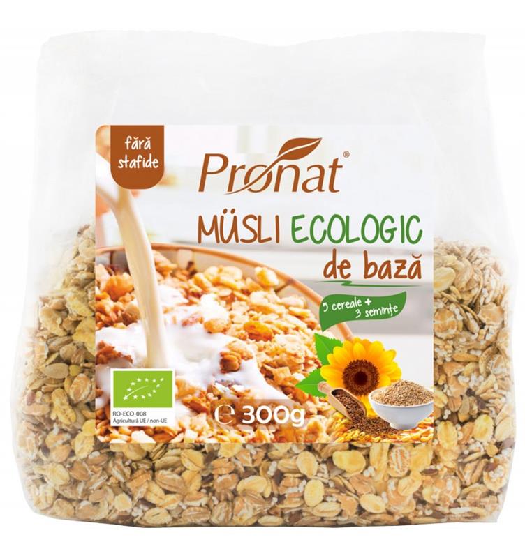 Musli de Baza Bio 300gr Pronat