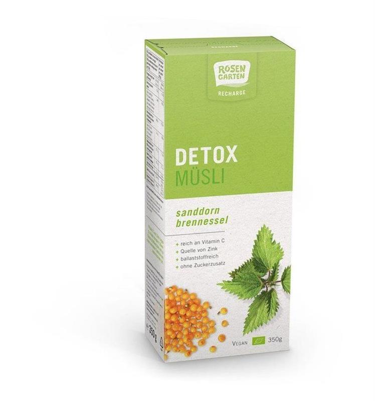 Musli Detoxifiant Bio cu Catina si Urzica Rosen Garten 350gr