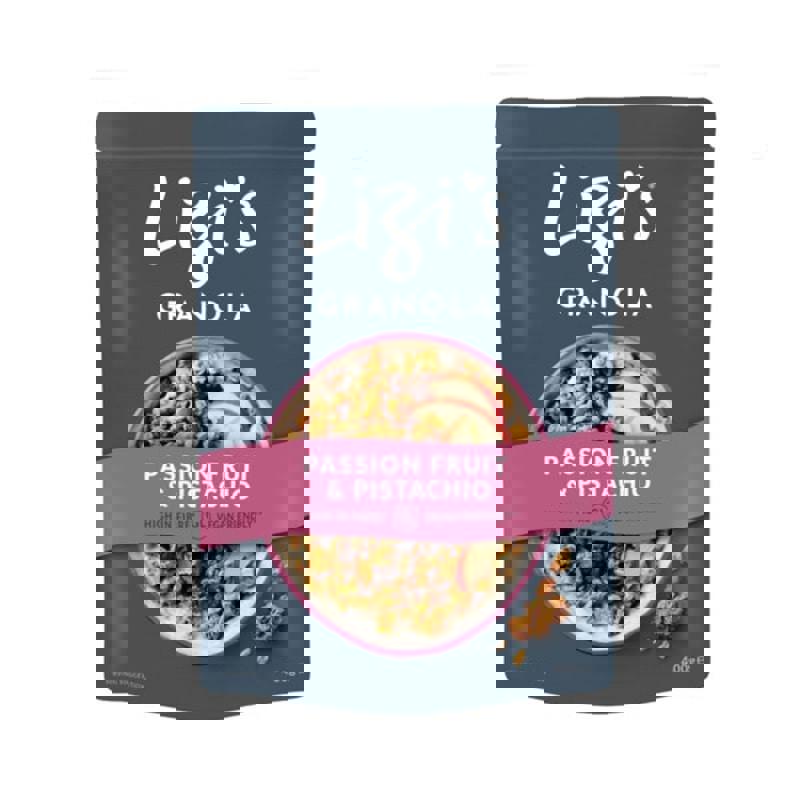 Musli Granola cu Fructul Pasiunii si Fistic 400 grame Lizis Granola