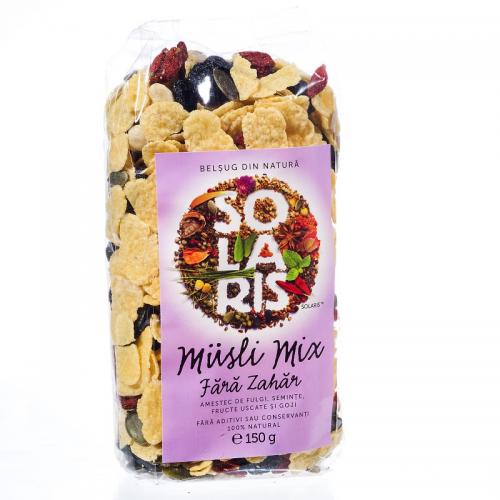 Musli Mix fara Zahar Solaris 150gr