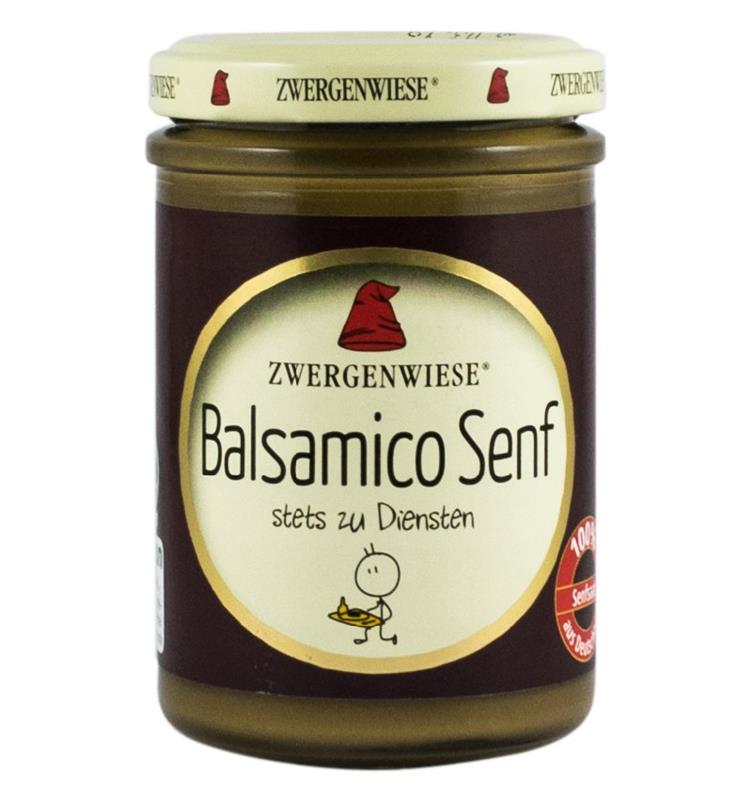Mustar cu Otet Balsamic Bio 160ml Zwergenwiese