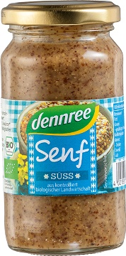 Mustar Dulce Bio Dennree 200ml