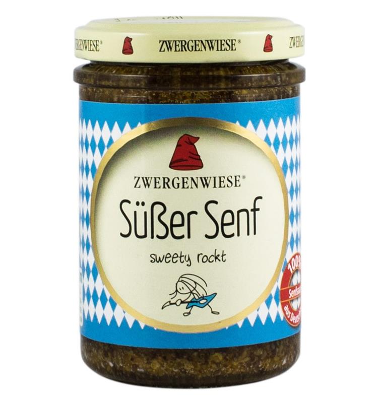 Mustar Dulce cu Seminte de Mustar Bio 160ml Zwergenwiese