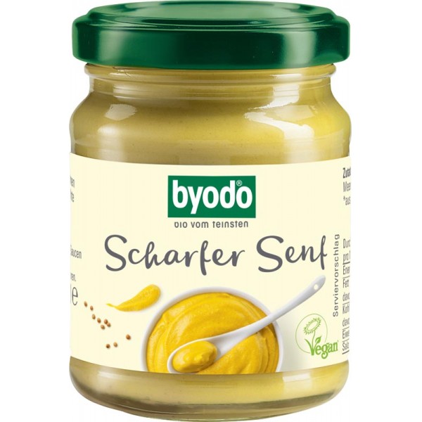 Mustar Iute fara Gluten Byodo 125ml