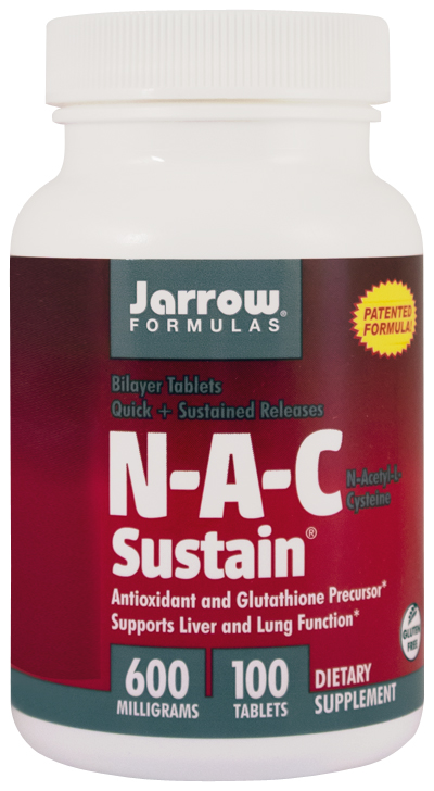 N A C Sustain Jarrow Formulas Secom 100tb