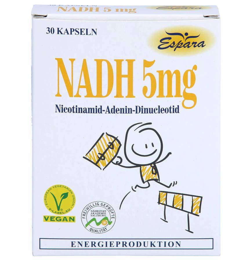 NADH 5 miligrame 30 capsule Espara