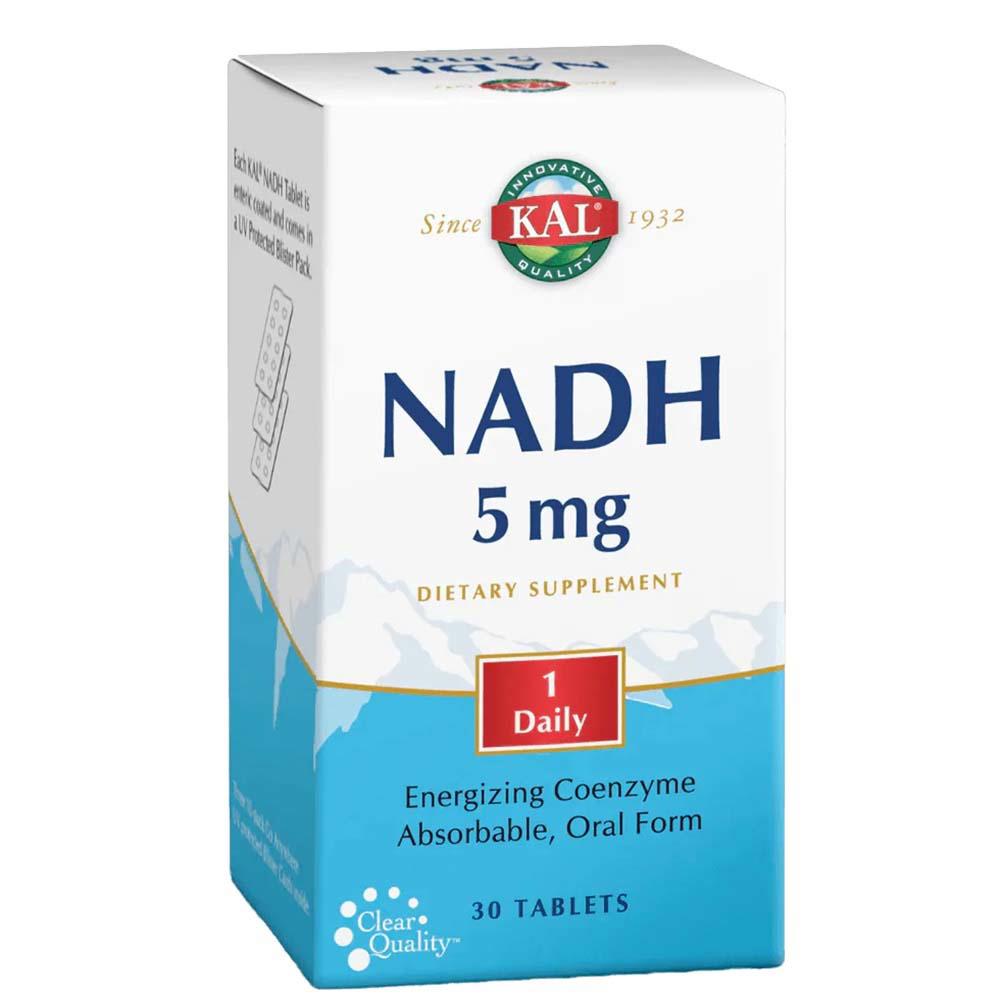 NADH 5 miligrame 30 tablete Kal Secom