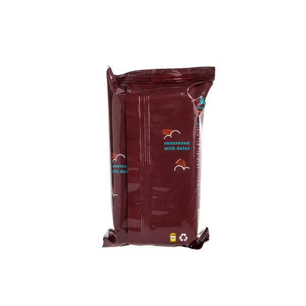 Napolitane cu Cacao si Alune de Padure Indulcite cu Curmale Bio 120 grame Super Fudgio	