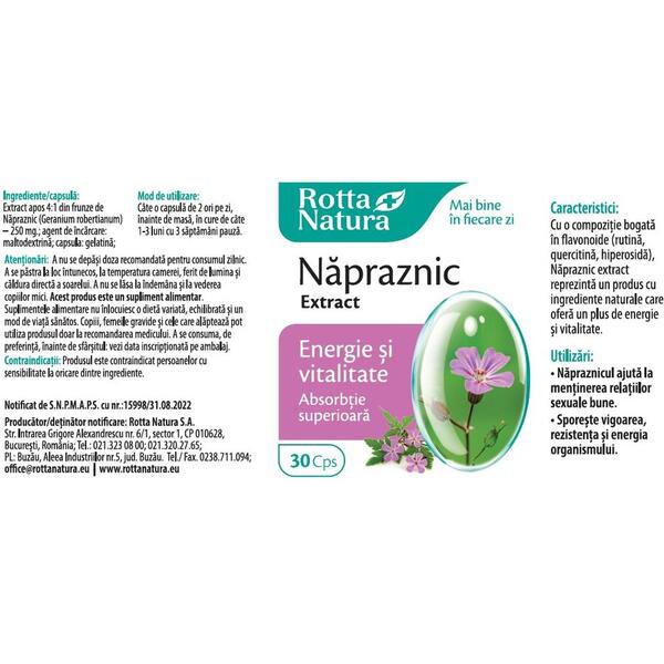 Napraznic Extract 30 capsule Rotta Natura