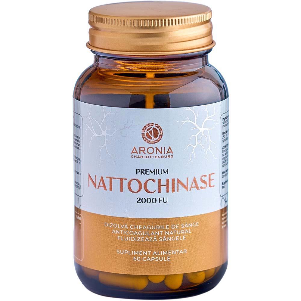 Nattochinase Premium 2000 FU 60 capsule Aronia Charlottenburg