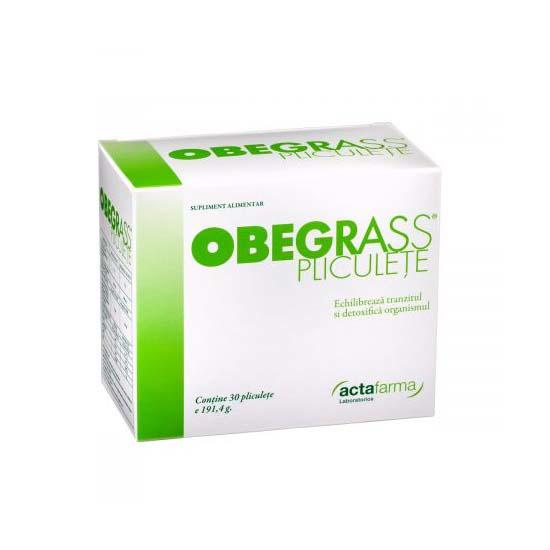 Obegrass 30 plicuri Actafarma