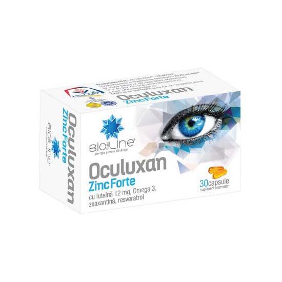 Oculuxan Zinc Forte BioSunLine 30 capsule Helcor