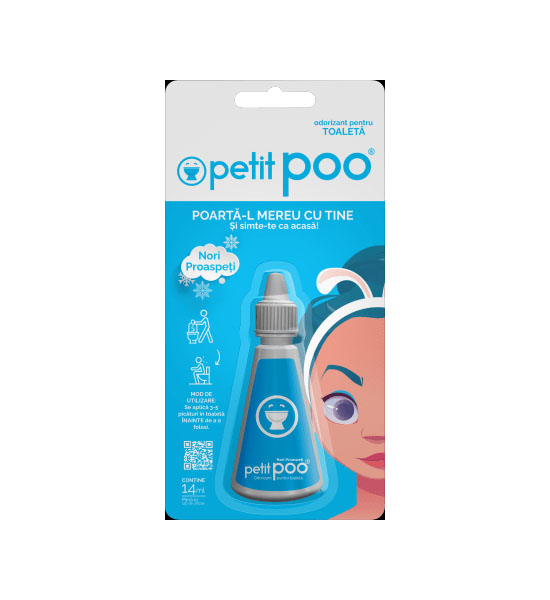 Odorizant Toaleta Picaturi Nori Proaspeti 14 mililitri Petit Poo