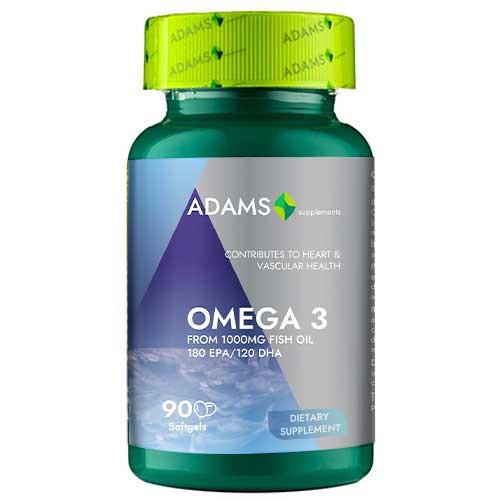 Omega 3 1000mg Adams Vision 90cps