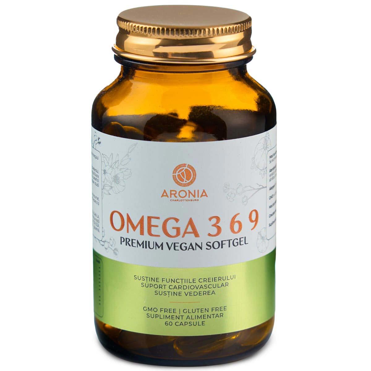 Omega 3-6-9 Premium Vegan 60 capsule Aronia Charlottenburg