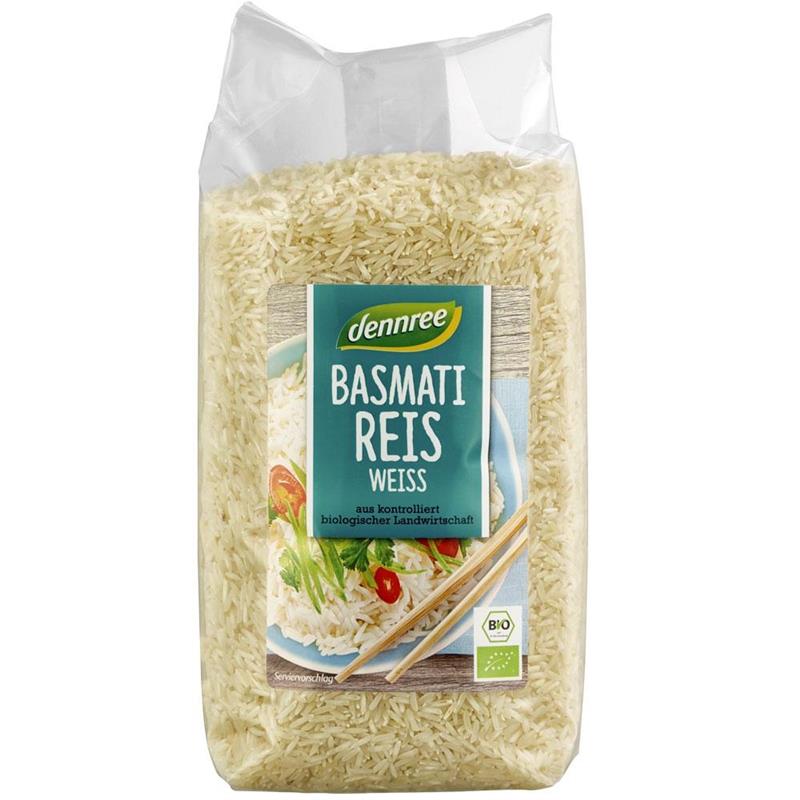 Orez Basmati Alb Bio 1 kilogram Dennree