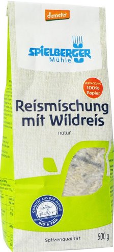 Orez Bio Amestec cu Orez Salbatic Demeter Spielberger 500gr 