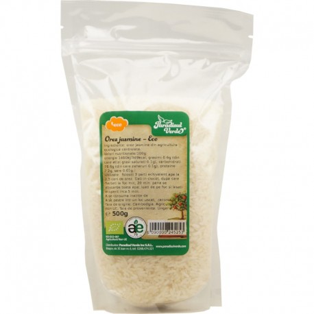 Orez Jasmin Bio 500 grame Paradisul Verde