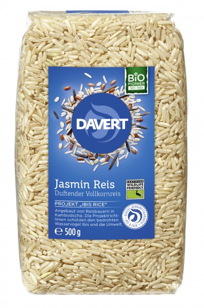Orez Jasmin Integral Bio 500gr Davert