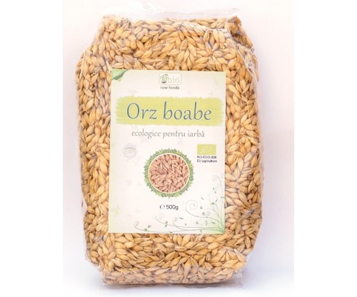 Orz Boabe pentru Iarba de Orz Bio Obio 500gr