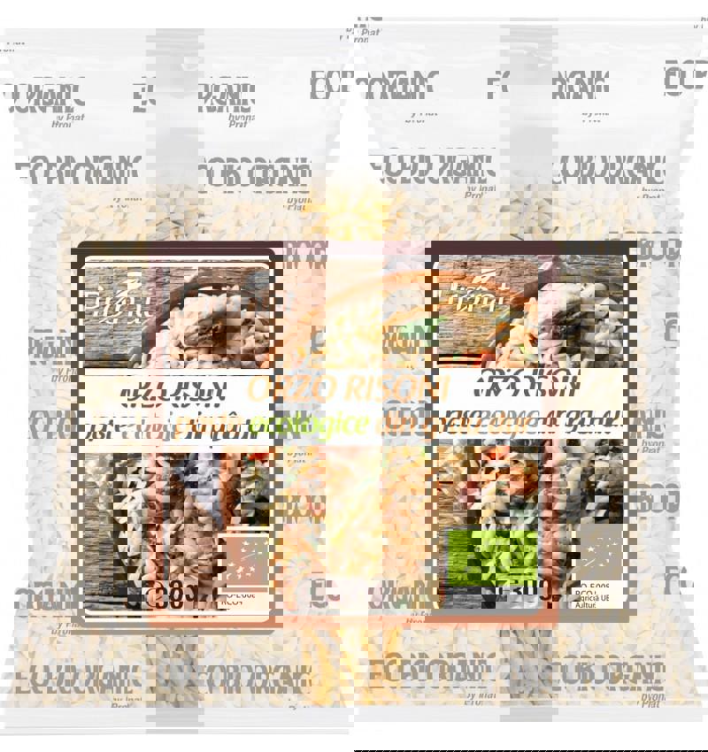 Orzo Risoni Paste Eco din Grau Dur 300 grame Pronat