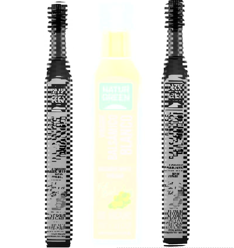 Otet Balsamic din Vin Alb Eco 250 mililitri Natur Green