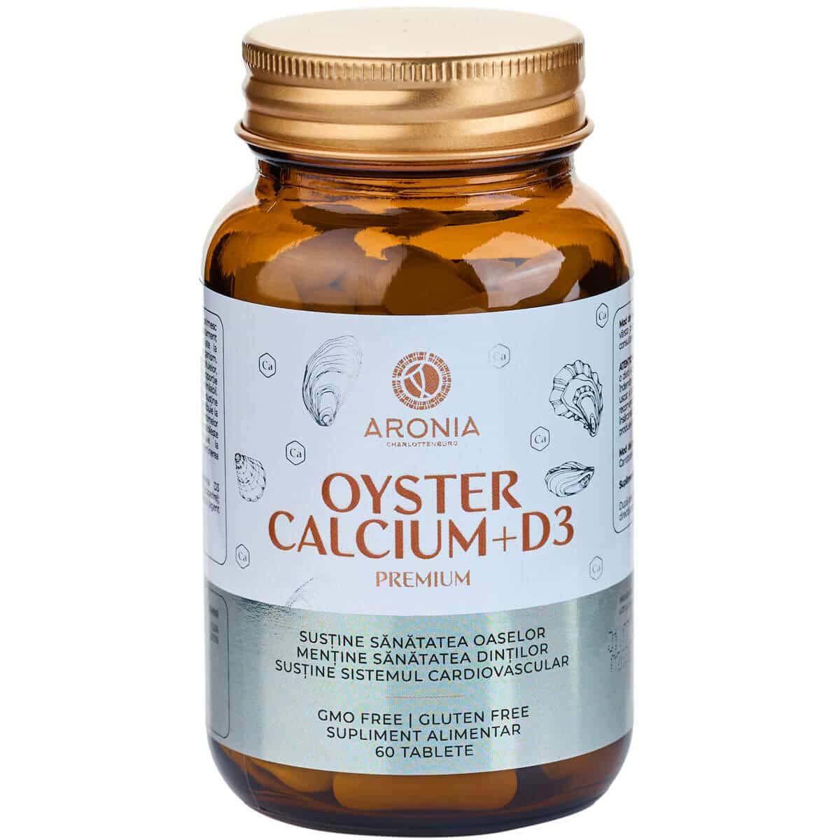 Oyster Calcium + D3 Premium 60 tablete Aronia Charlottenburg