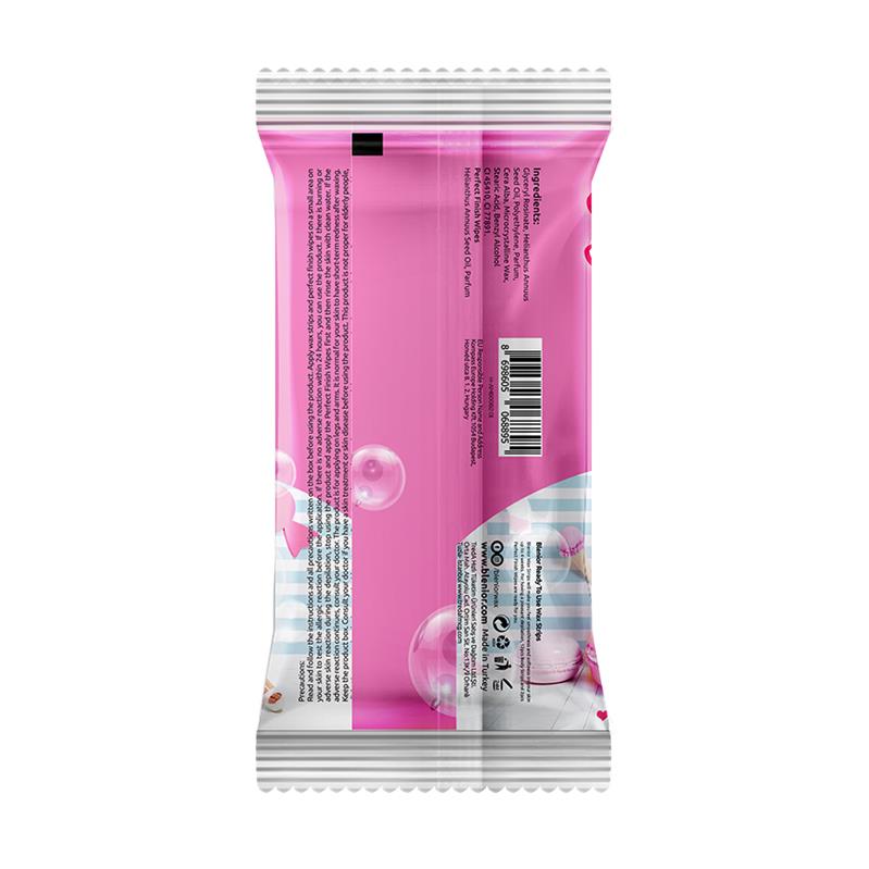 Pachet 12 Seturi Benzi Depilatoare cu Ceara Rece Pentru Corp, Piele Sensibila 12 bucati Blenior