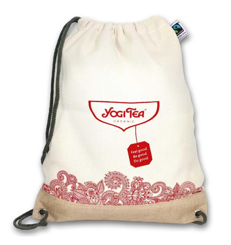 Pachet 2 Cutii de Ceai cu 1 Mini Rucsac 1 Bucata Yogi Tea