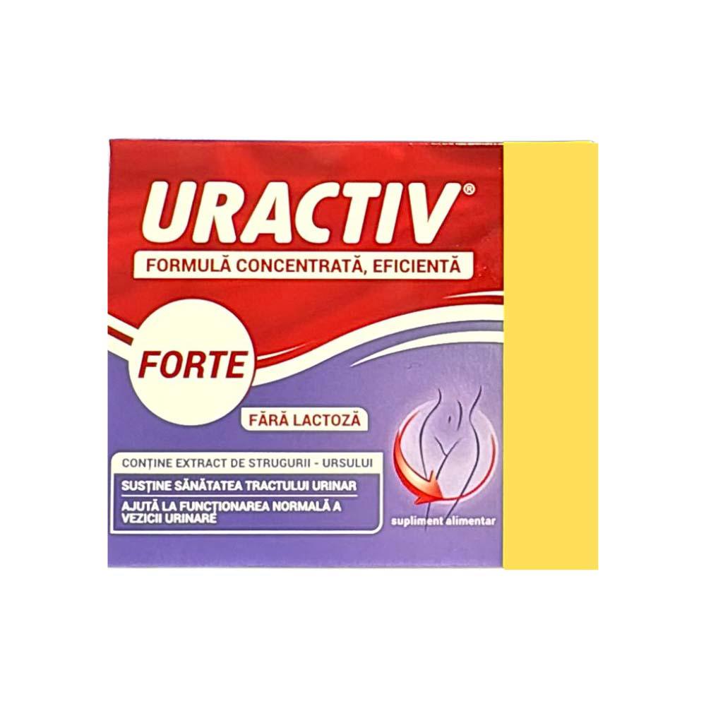 Pachet Uractiv Forte fara Lactoza 20 + 16 capsule Terapia