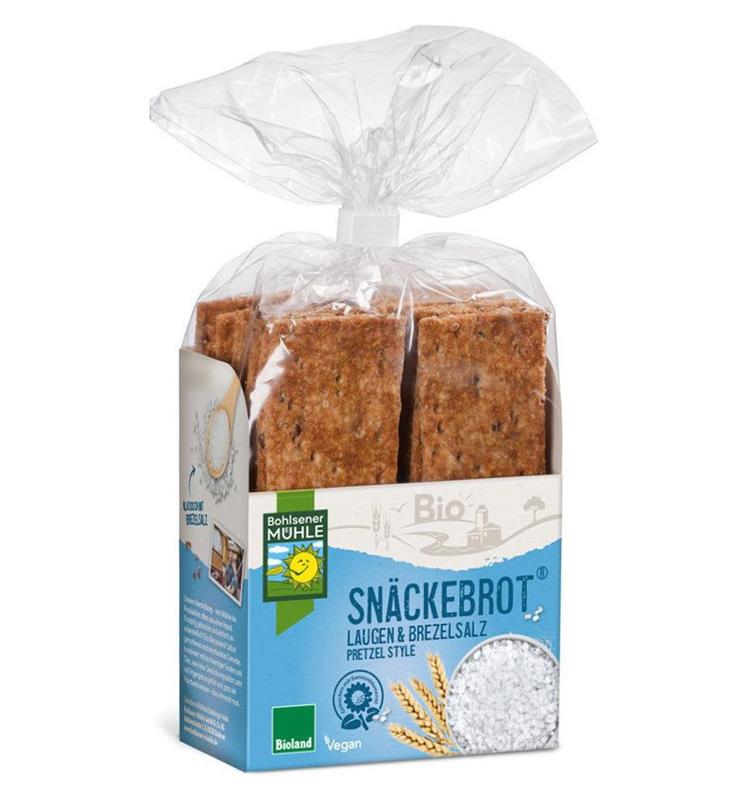 Paine Ecologica Crocanta cu Sare de Mare Bohlsener Pronat 200gr