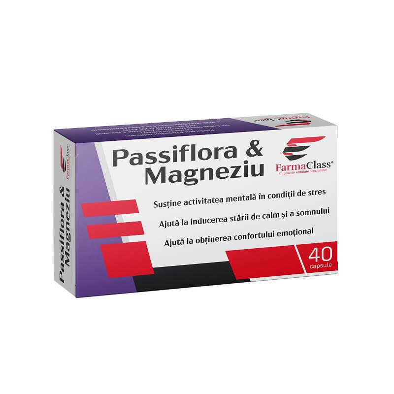 Passiflora si Magneziu Farma Class 40cps