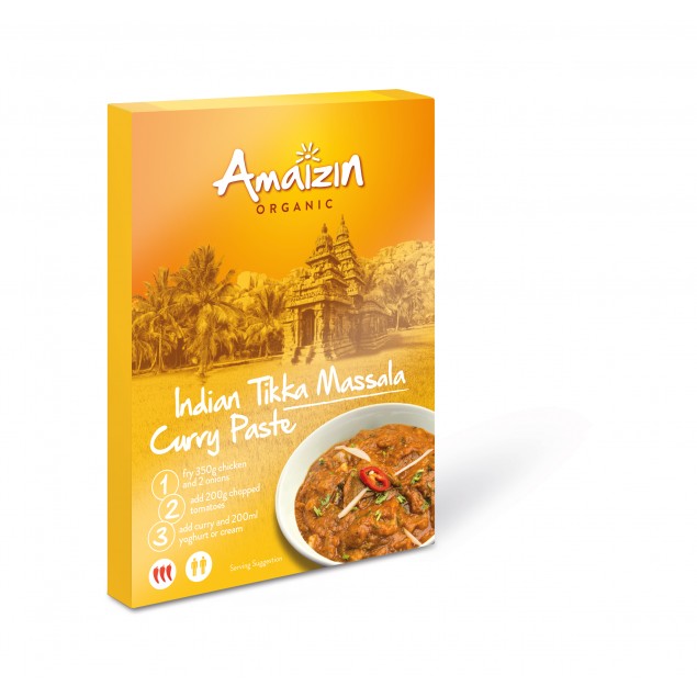 Pasta Curry Tikka Massala Bio Amaizin 80gr