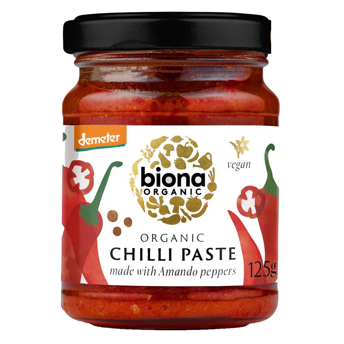 Pasta de Chilli Eco 125 grame Biona